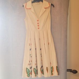 Bettie Page butterfly day dress